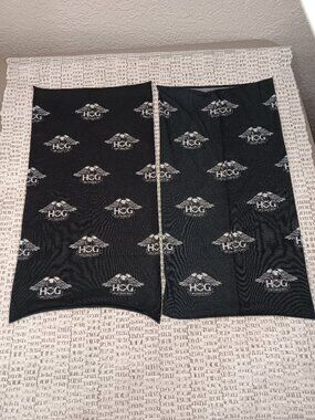 The Brandana Bandana Neck Gaiter Scarf Wrap Harley Owners Group HOG lot of 2